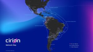 Cirion Network Map